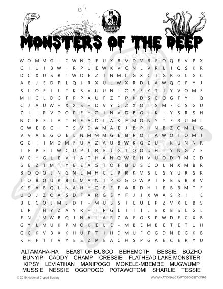 monsters of the deep IMAGE